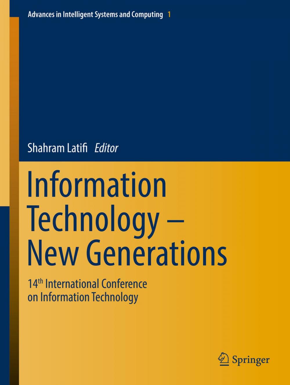 Big bigCover of Information Technology - New Generations