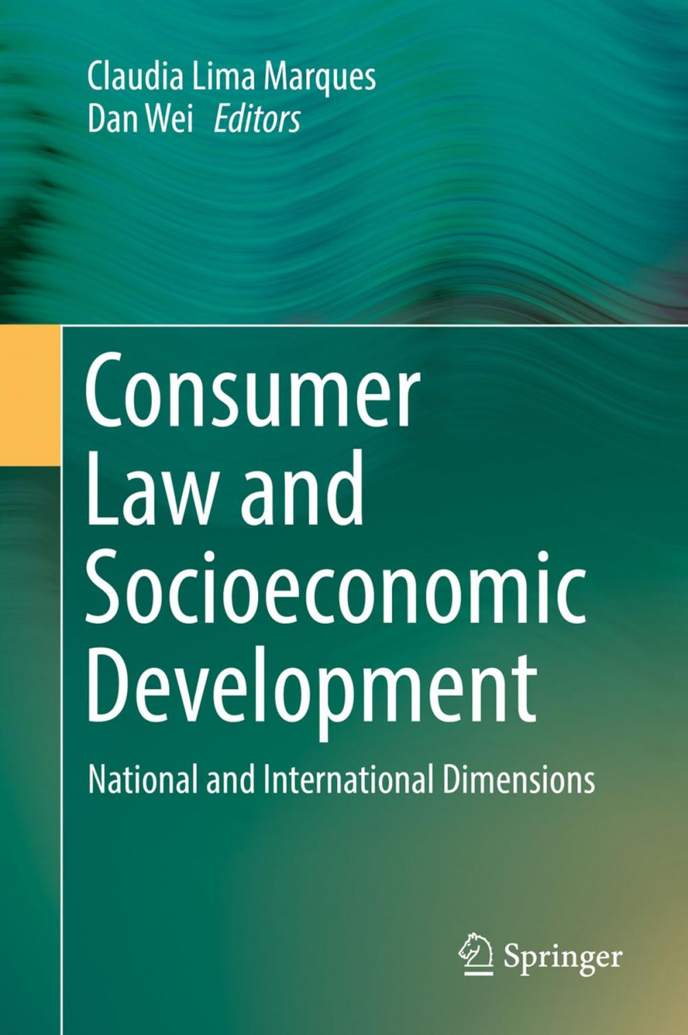 Big bigCover of Consumer Law and Socioeconomic Development