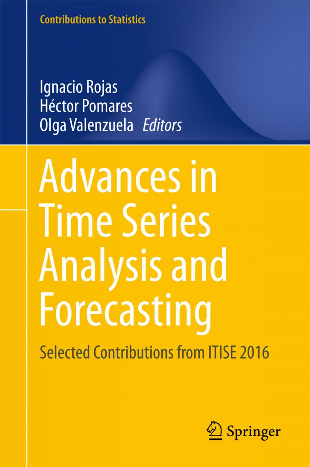 Big bigCover of Advances in Time Series Analysis and Forecasting