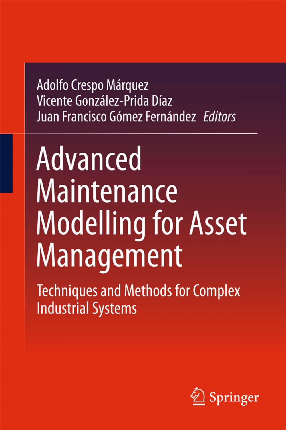 Big bigCover of Advanced Maintenance Modelling for Asset Management