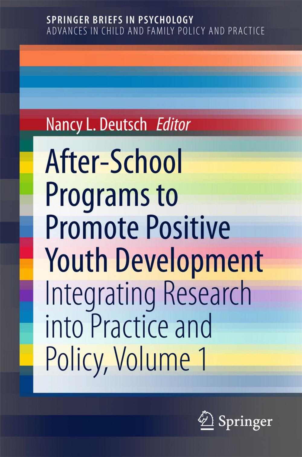 Big bigCover of After-School Programs to Promote Positive Youth Development