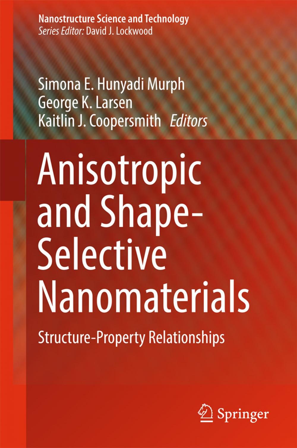 Big bigCover of Anisotropic and Shape-Selective Nanomaterials