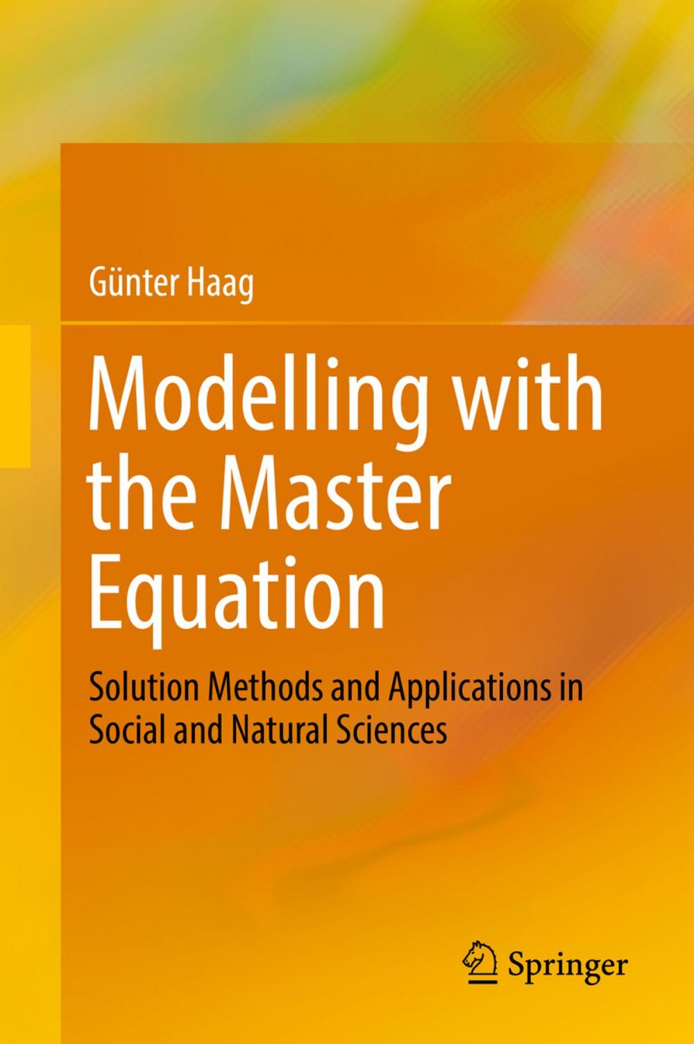 Big bigCover of Modelling with the Master Equation