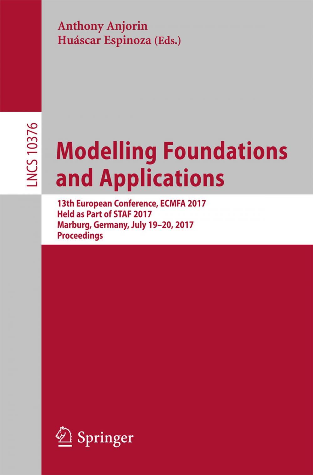 Big bigCover of Modelling Foundations and Applications