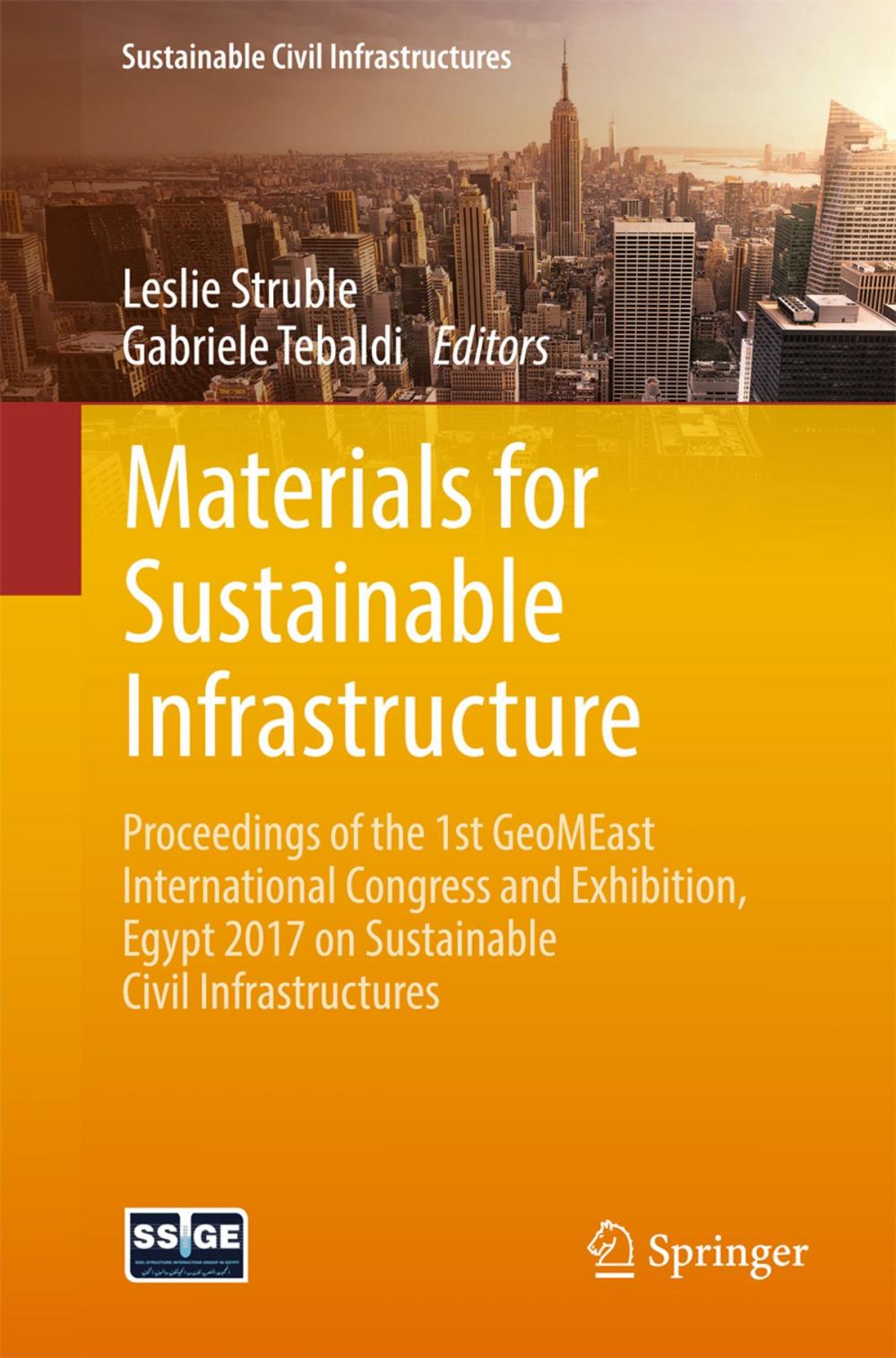 Big bigCover of Materials for Sustainable Infrastructure