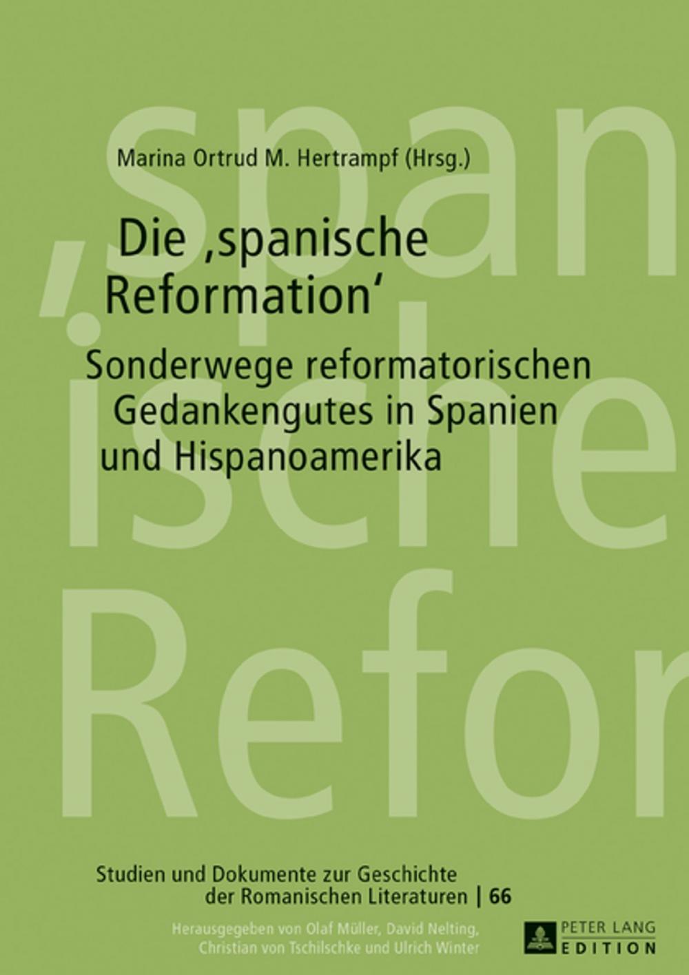 Big bigCover of Die «spanische Reformation»