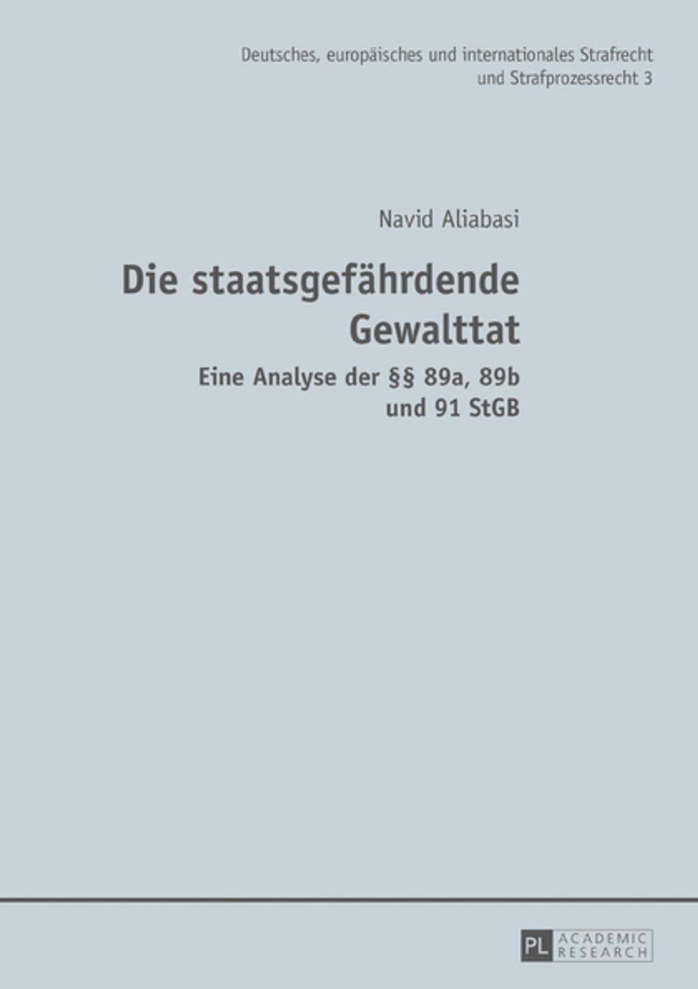 Big bigCover of Die staatsgefaehrdende Gewalttat