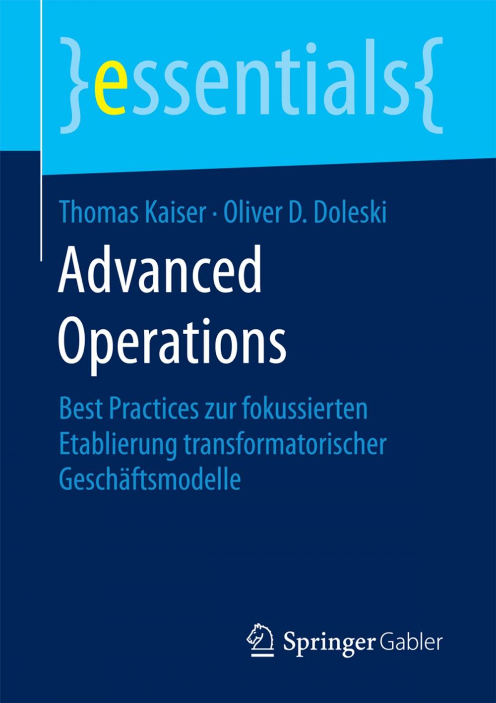 Big bigCover of Advanced Operations