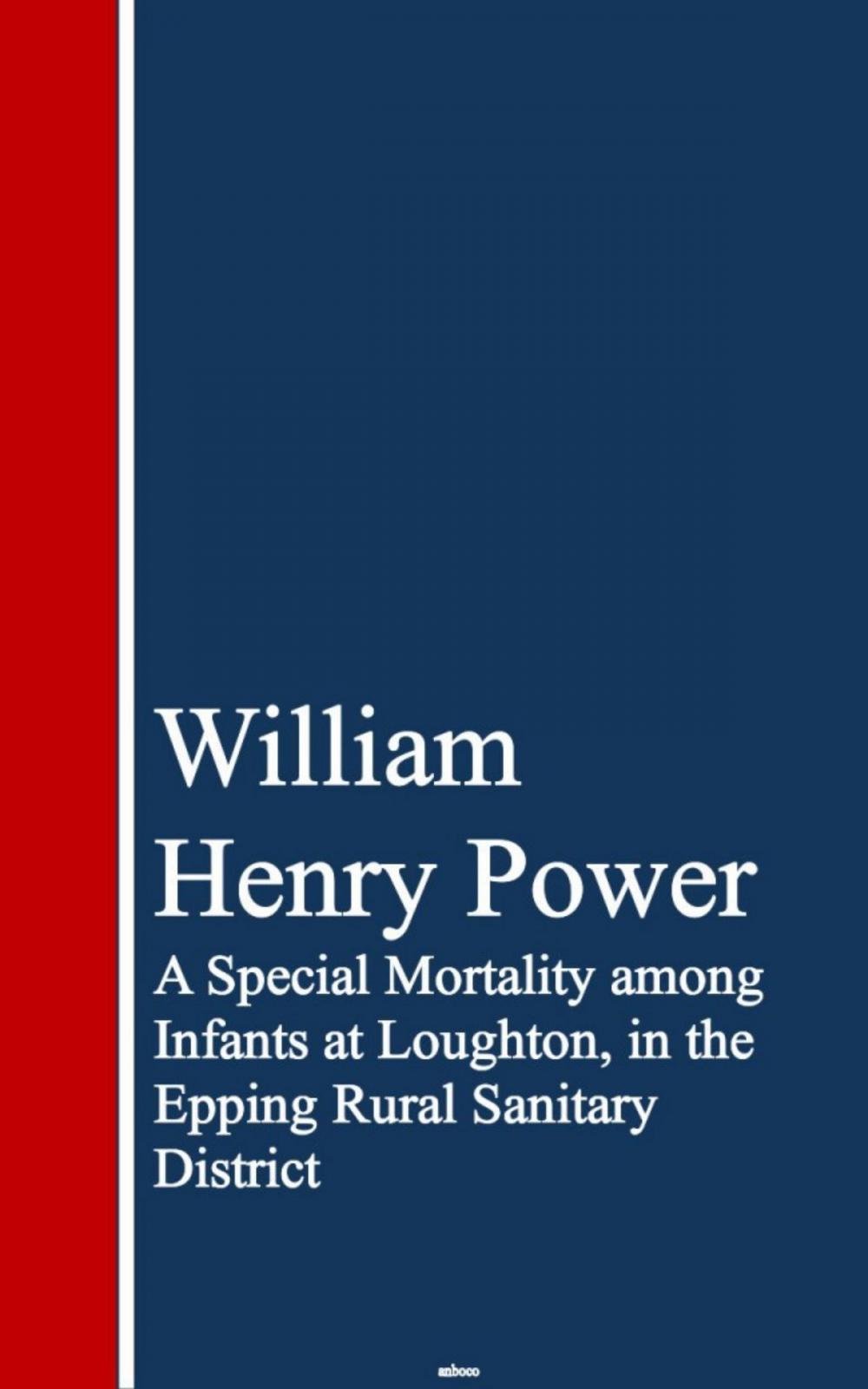 Big bigCover of A Special Mortality among Infants at Loughton, ining Rural Sanitary District