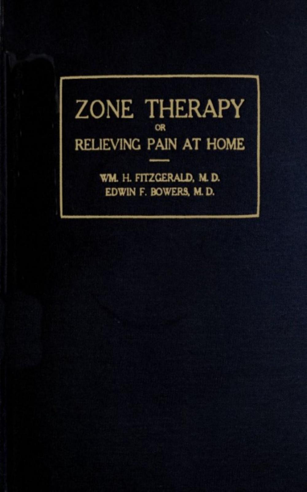 Big bigCover of Zone Therapy