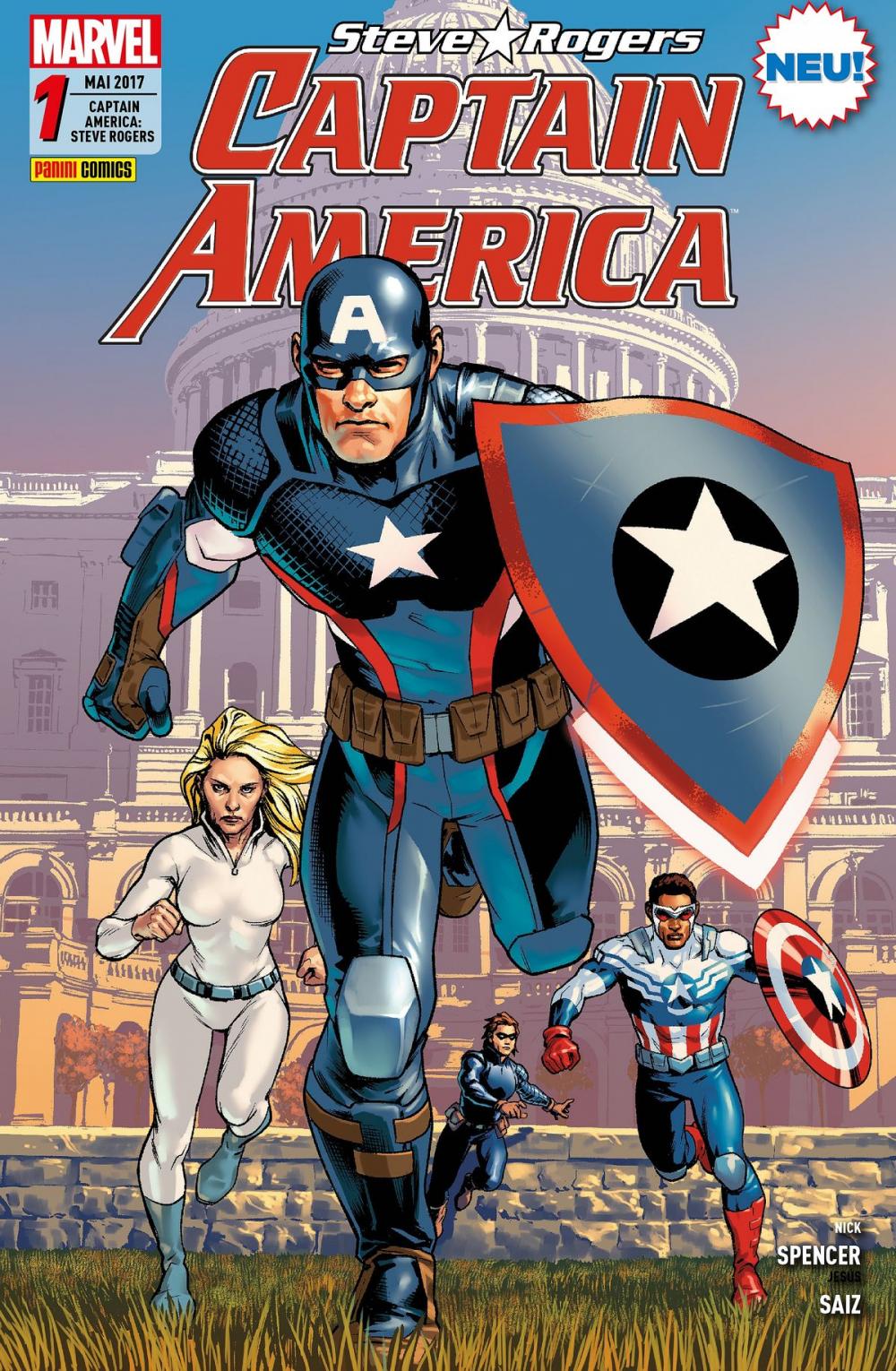 Big bigCover of Captain America: Steve Rogers 1 - Im Zeichen der Hydra