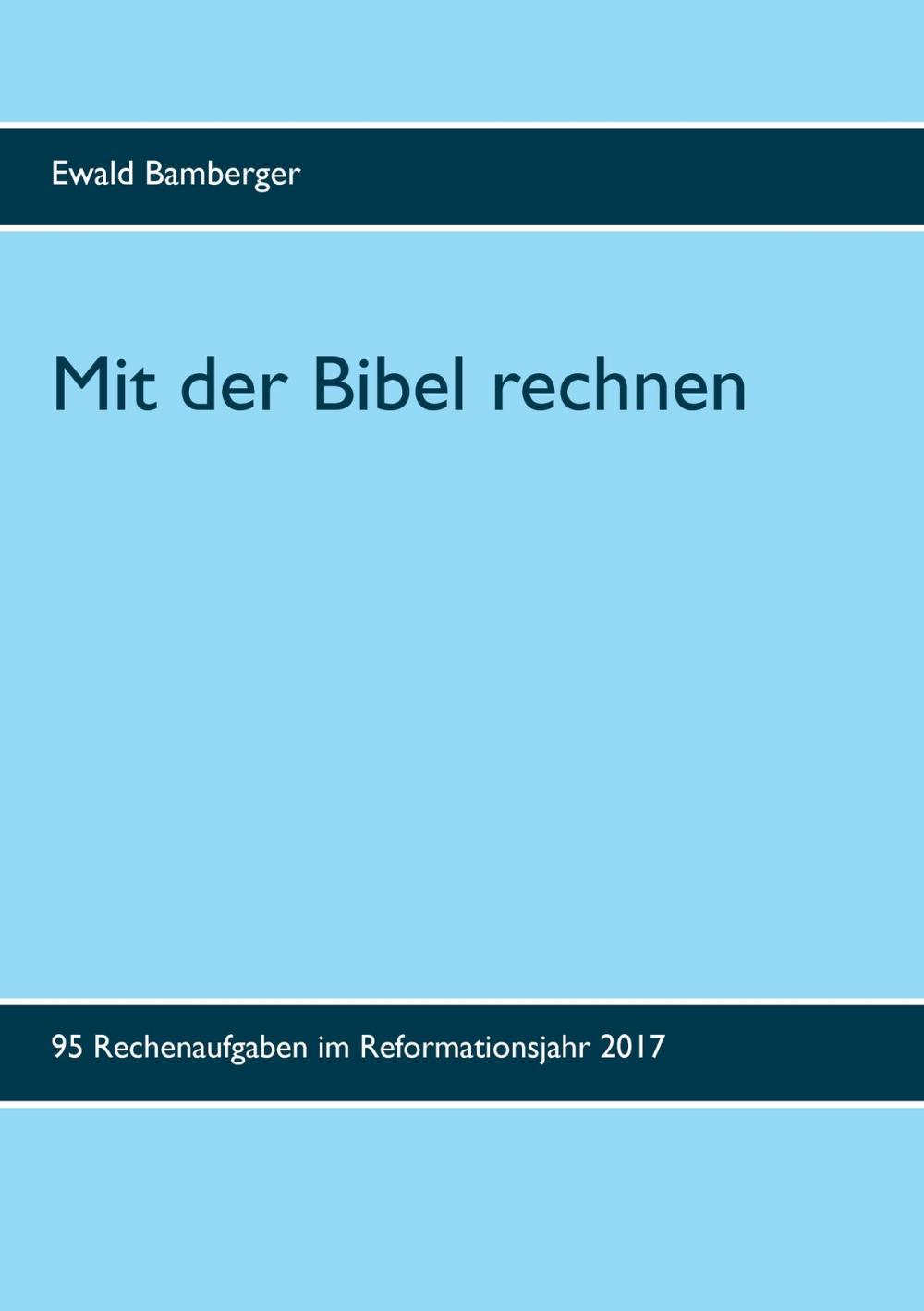 Big bigCover of Mit der Bibel rechnen