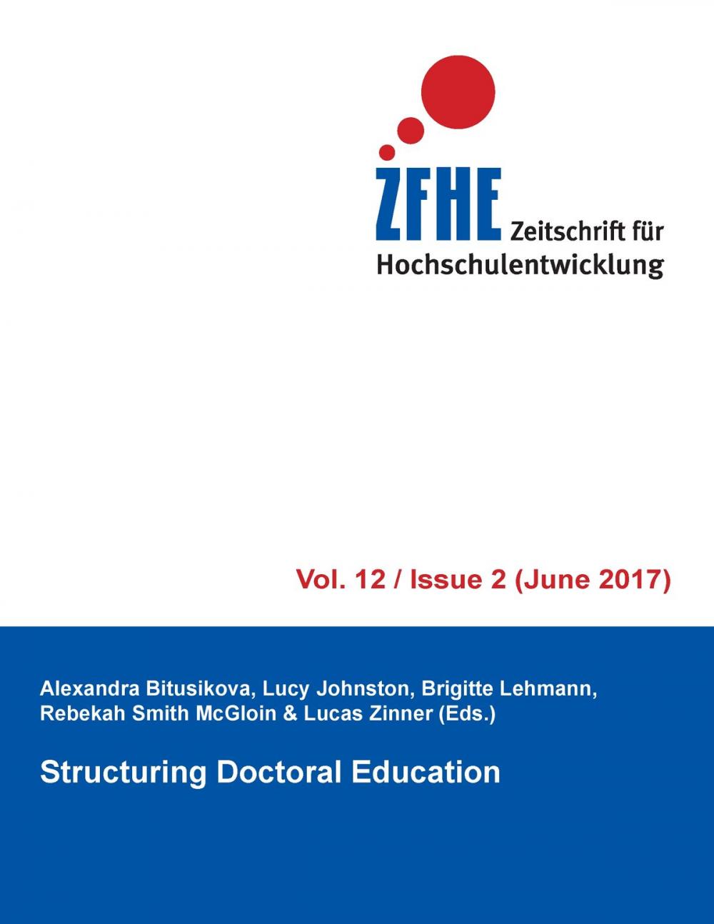 Big bigCover of Structuring Doctoral Education