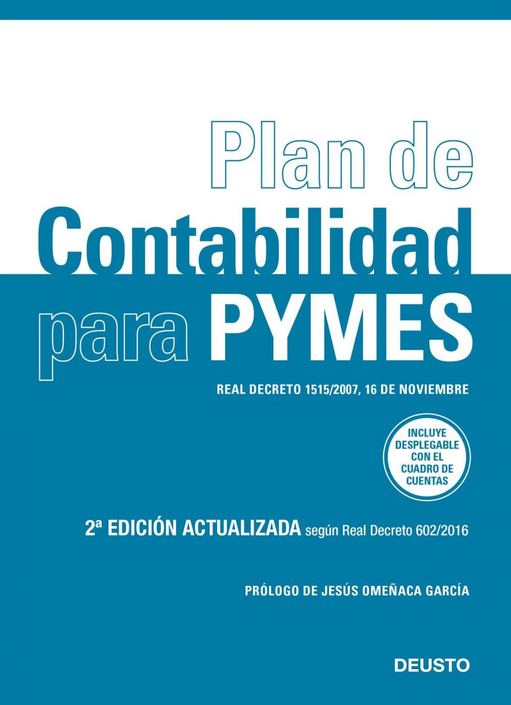 Big bigCover of Plan de contabilidad para PYMES