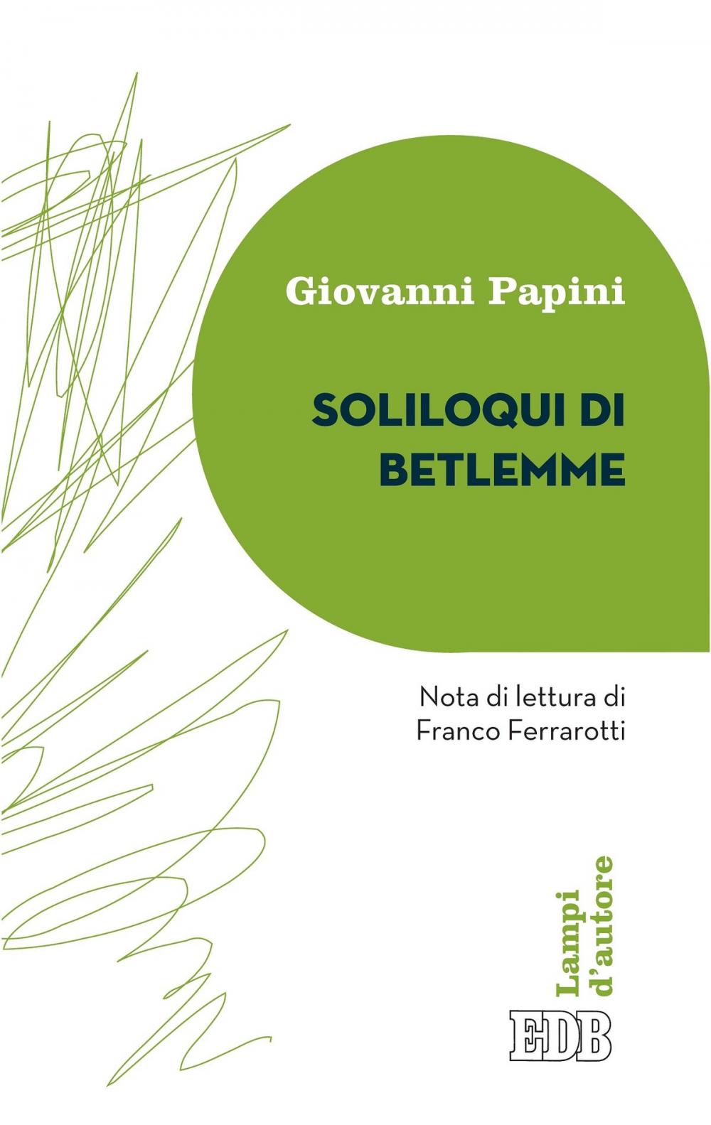 Big bigCover of Soliloqui di Betlemme