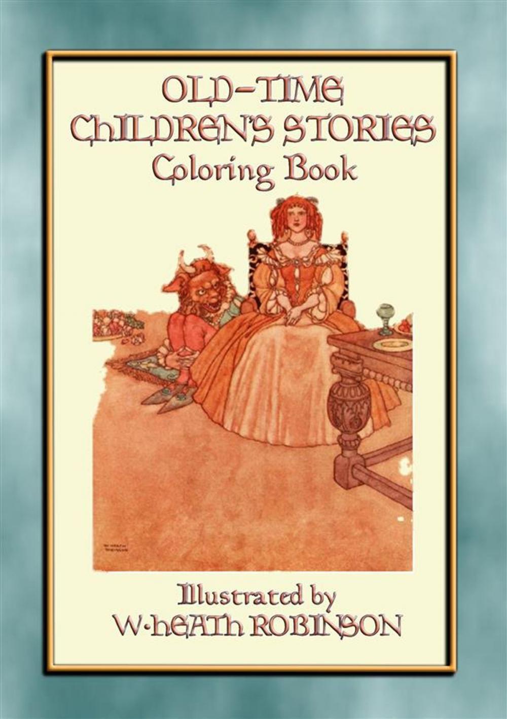 Big bigCover of OLD-TIME CHILDREN'S STORIES Activity Colouring Book