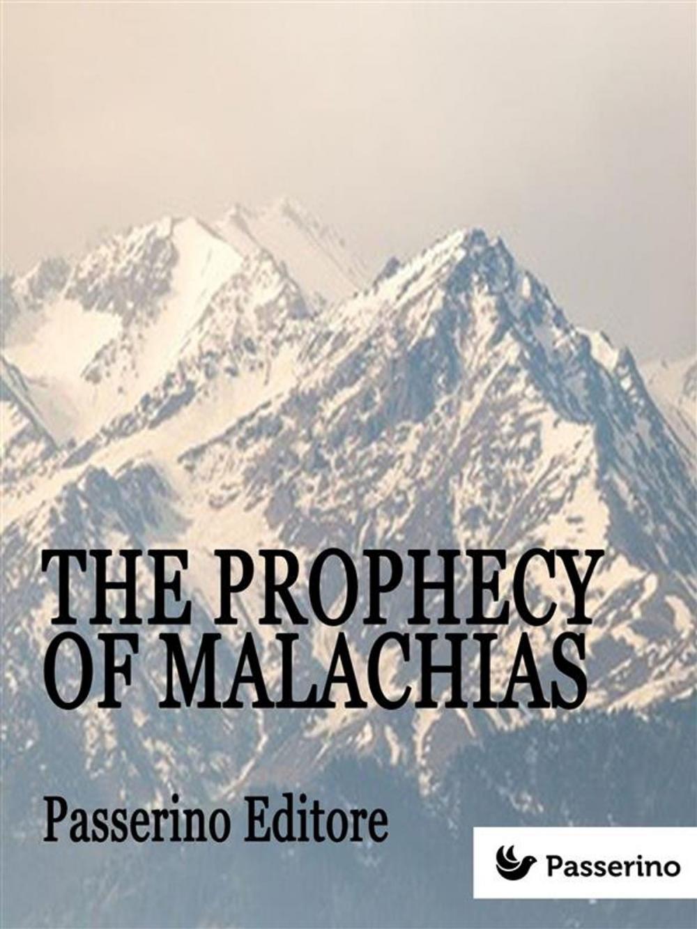 Big bigCover of The Prophecy Of Malachias