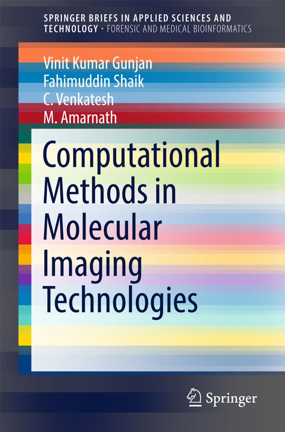 Big bigCover of Computational Methods in Molecular Imaging Technologies