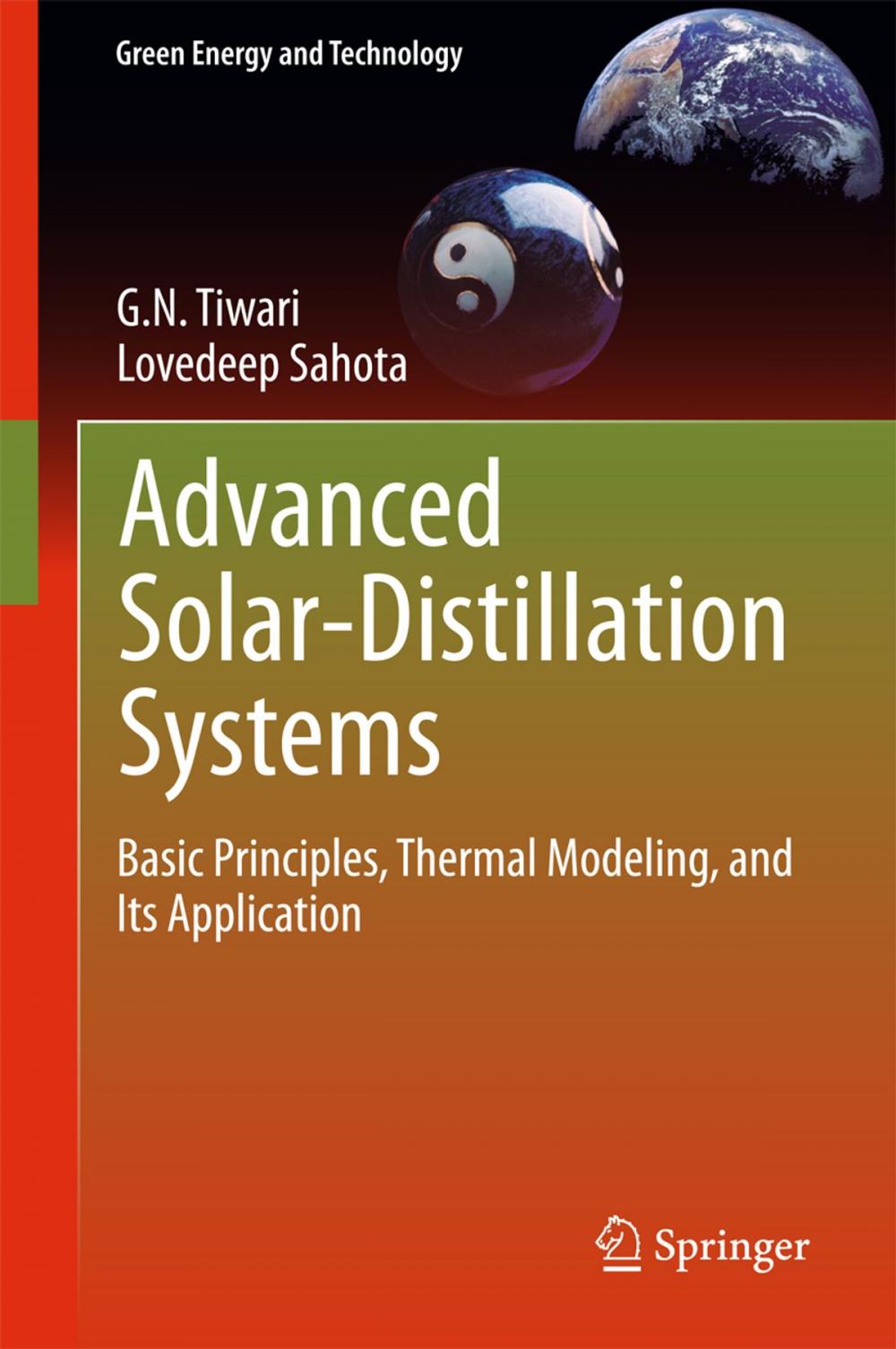 Big bigCover of Advanced Solar-Distillation Systems