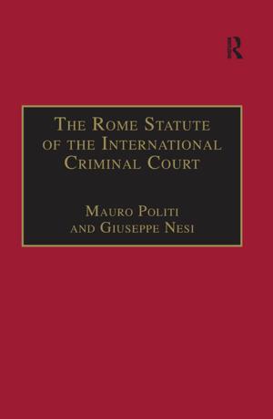 Cover of the book The Rome Statute of the International Criminal Court by John Hartley
