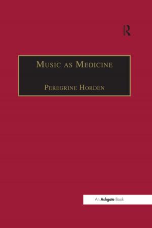 Cover of the book Music as Medicine by Eric Engel Tuten