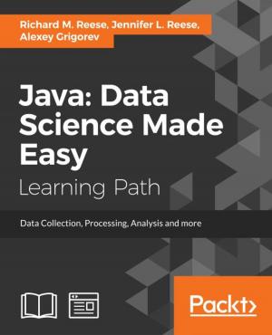 Cover of the book Java: Data Science Made Easy by Robert Wiebe