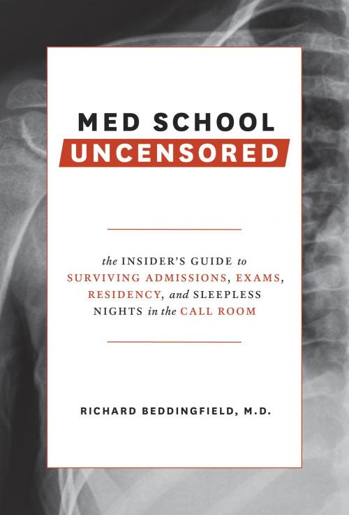 Cover of the book Med School Uncensored by Richard Beddingfield, MD, Potter/Ten Speed/Harmony/Rodale