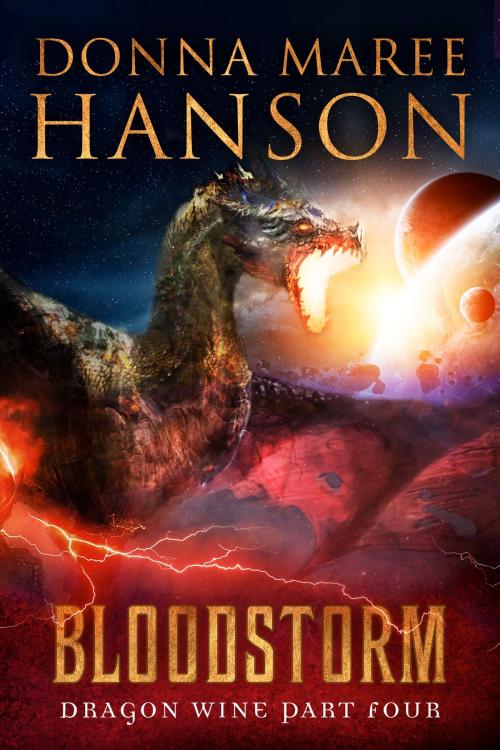 Cover of the book Bloodstorm by Donna Maree Hanson, Aust Speculative Fiction