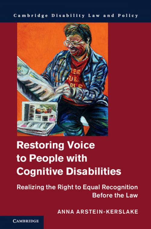 Cover of the book Restoring Voice to People with Cognitive Disabilities by Anna Arstein-Kerslake, Cambridge University Press