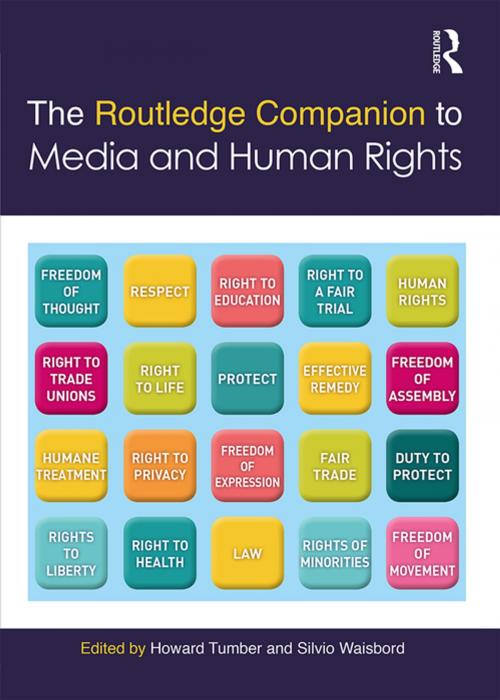 Cover of the book The Routledge Companion to Media and Human Rights by , Taylor and Francis