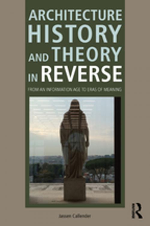 Cover of the book Architecture History and Theory in Reverse by Jassen Callender, Taylor and Francis