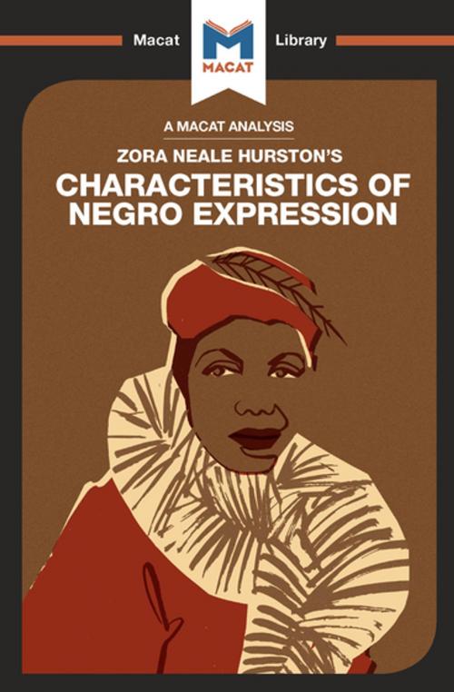 Cover of the book Characteristics of Negro Expression by Mercedes Aguirre, Benjamin Lempert, Macat Library