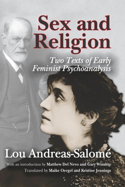 Cover of the book Sex and Religion by Lou Andreas-Salome, Taylor and Francis