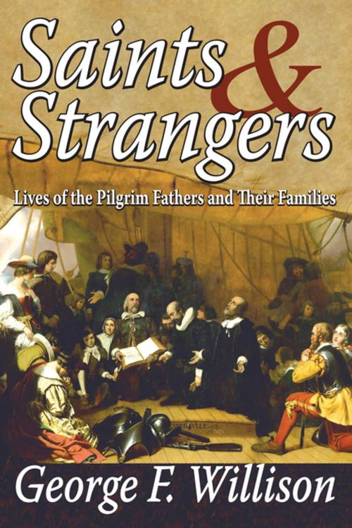 Cover of the book Saints and Strangers by George Willison, Taylor and Francis