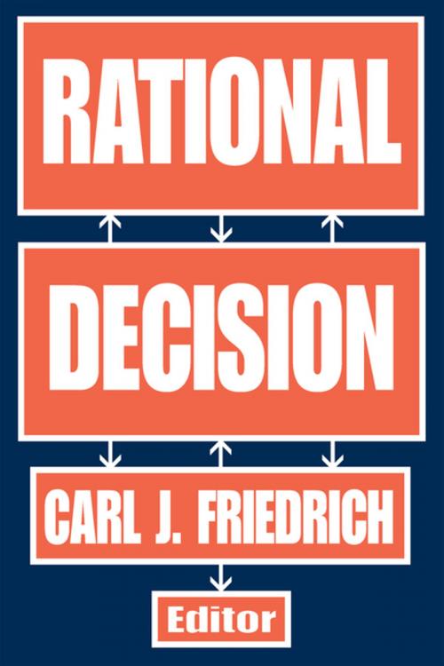 Cover of the book Rational Decision by , Taylor and Francis