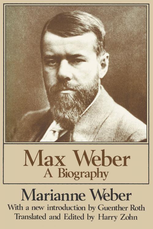 Cover of the book Max Weber by Marianne Weber, Taylor and Francis