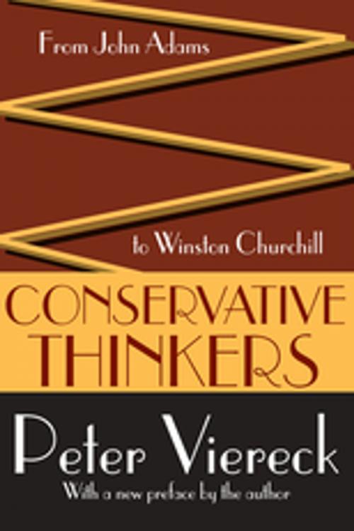 Cover of the book Conservative Thinkers by Peter Viereck, Taylor and Francis