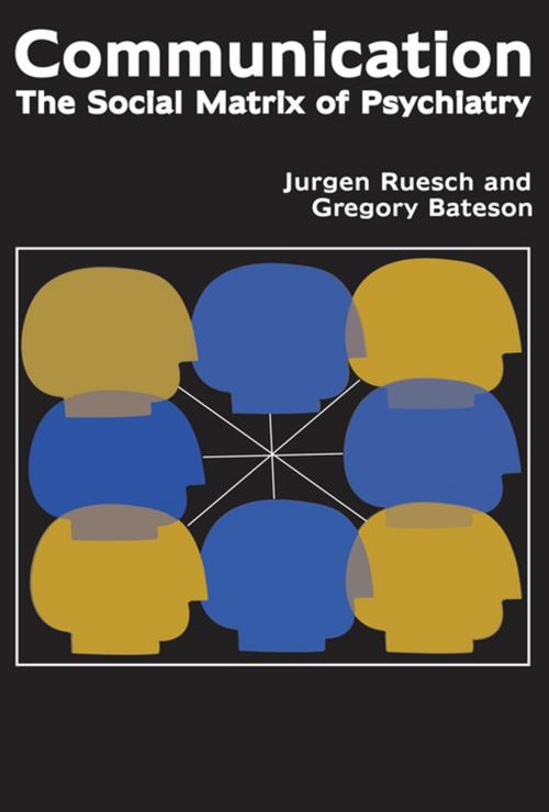 Cover of the book Communication by Jurgen Ruesch, Gregory Bateson, Eve C. Pinsker, Gene Combs, Taylor and Francis