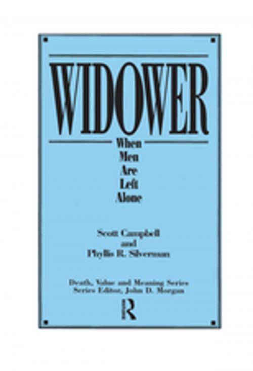 Cover of the book Widower by Scott Campbell, Taylor and Francis