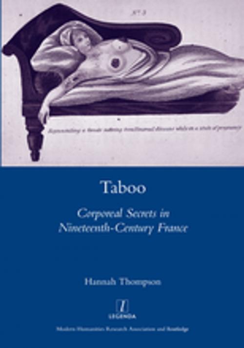 Cover of the book Taboo by Hannah Thompson, Taylor and Francis