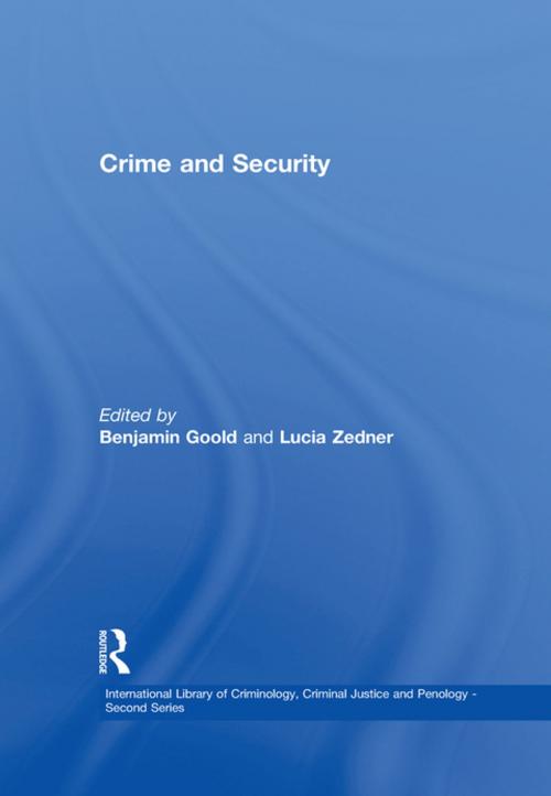 Cover of the book Crime and Security by , Taylor and Francis