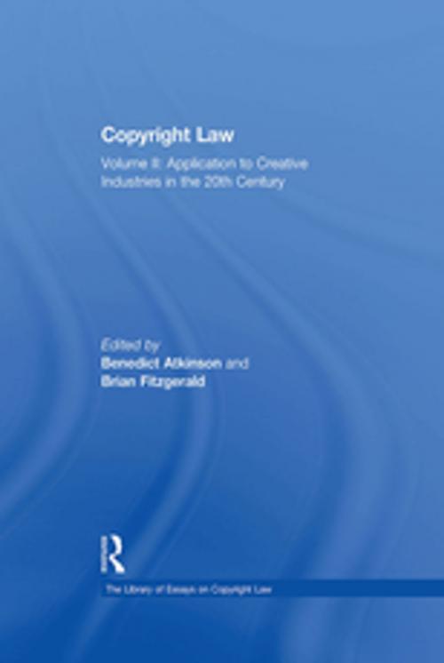 Cover of the book Copyright Law by , Taylor and Francis