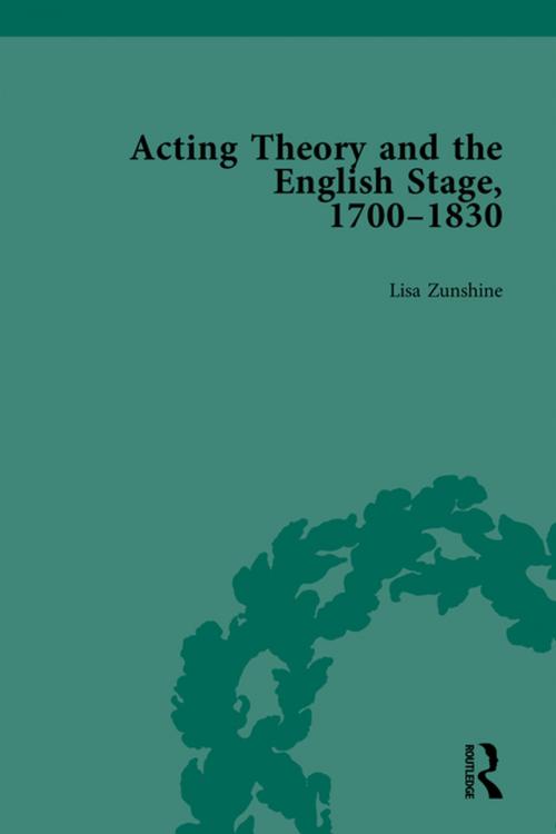 Cover of the book Acting Theory and the English Stage, 1700-1830 Volume 5 by Lisa Zunshine, Taylor and Francis