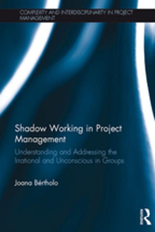 Cover of the book Shadow Working in Project Management by Joana Bértholo, Taylor and Francis