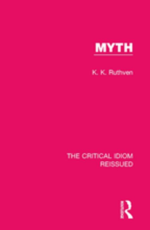 Cover of the book Myth by K. K. Ruthven, Taylor and Francis