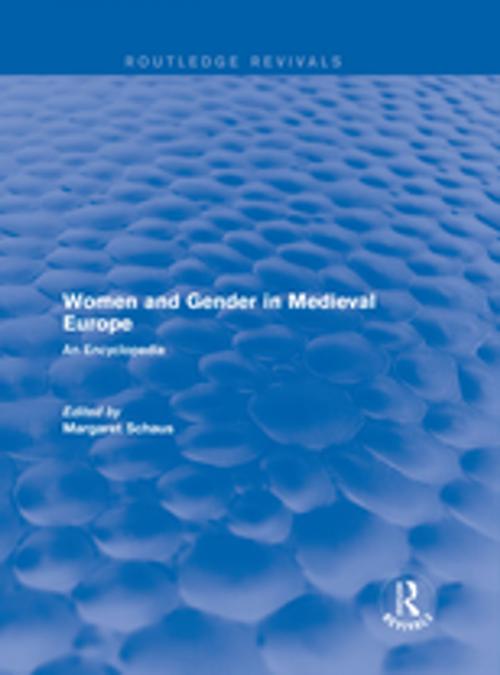 Cover of the book Routledge Revivals: Women and Gender in Medieval Europe (2006) by , Taylor and Francis
