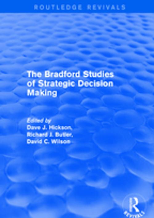 Cover of the book The Bradford Studies of Strategic Decision Making by , Taylor and Francis
