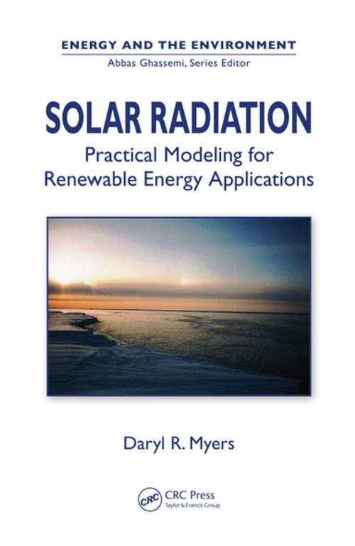 Cover of the book Solar Radiation by Daryl Ronald Myers, CRC Press