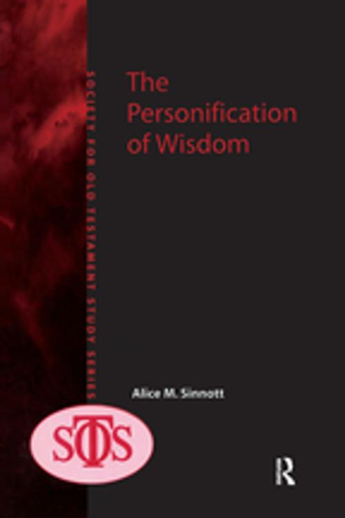 Cover of the book The Personification of Wisdom by Alice M. Sinnott, Taylor and Francis
