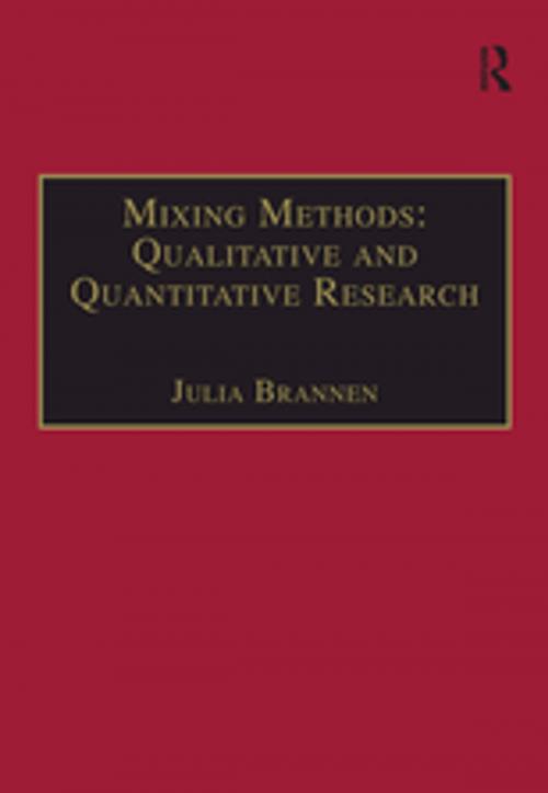 Cover of the book Mixing Methods: Qualitative and Quantitative Research by , Taylor and Francis